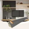 Interior Decorative WPC Wall Cladding Panel Factory for Modern Wall Projects